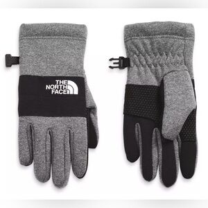 The North Face Kids' Sierra Etip Gloves Kid’s Size Small Gray Black Outdoor Snow